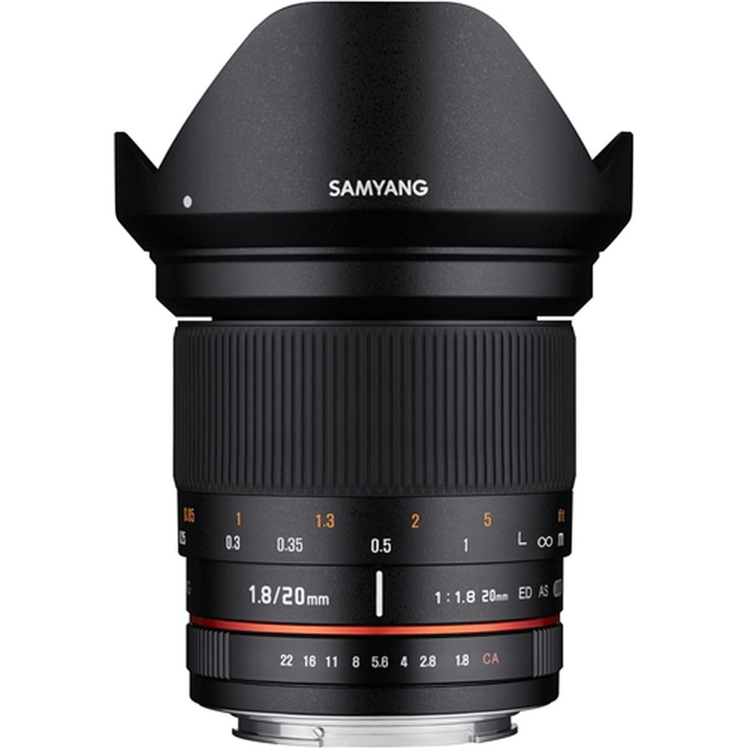 Samyang 20mm f/1.8 Olympus 4/3