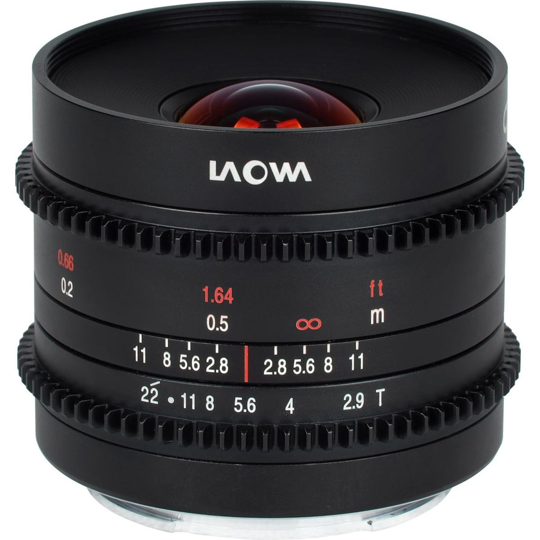Laowa Venus 9mm t/2.9 ZERO-D Cine Lens - Fuji X