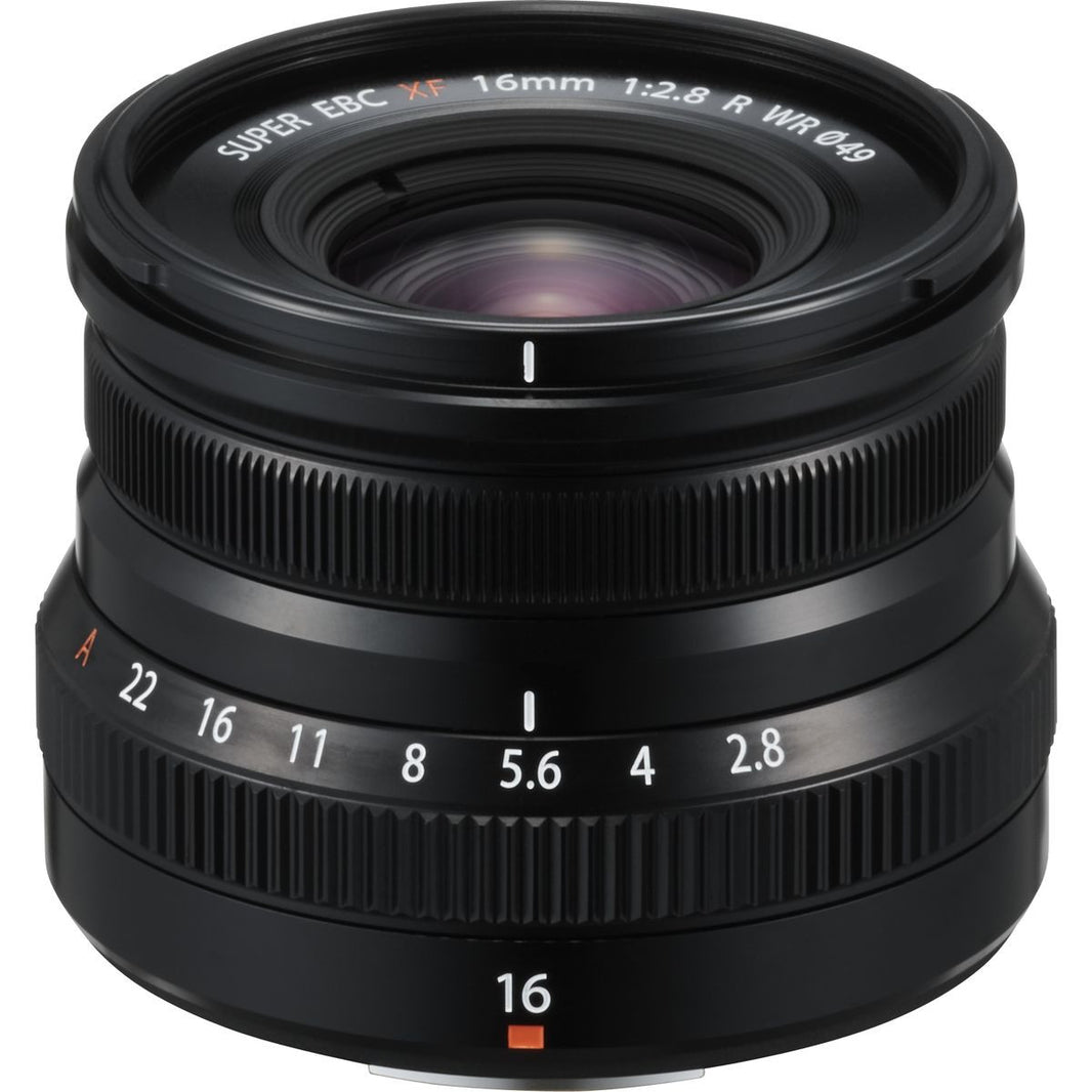 Fujifilm XF16mm f/2.8 R WR Black