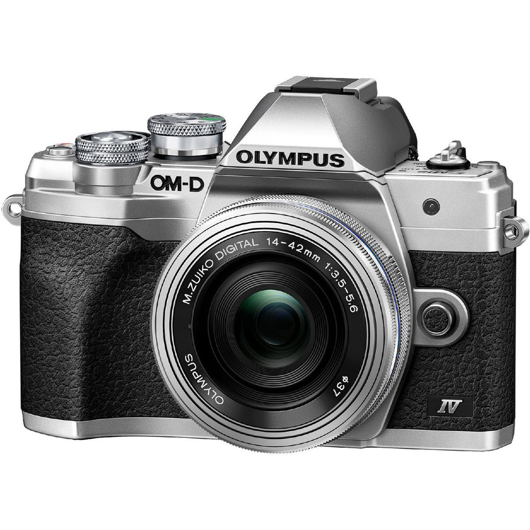 Olympus E-M10 IV Silver + ED 14-42mm F3.5-5.6 EZ Silver