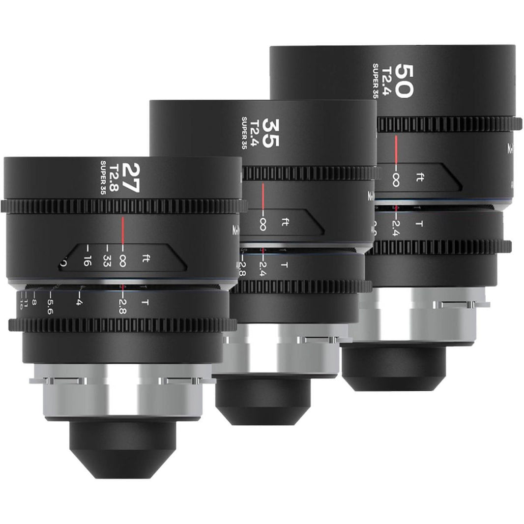 Laowa Nanomorph S35 Bundle (27.35.50mm) (Silver) (Cine) Arri