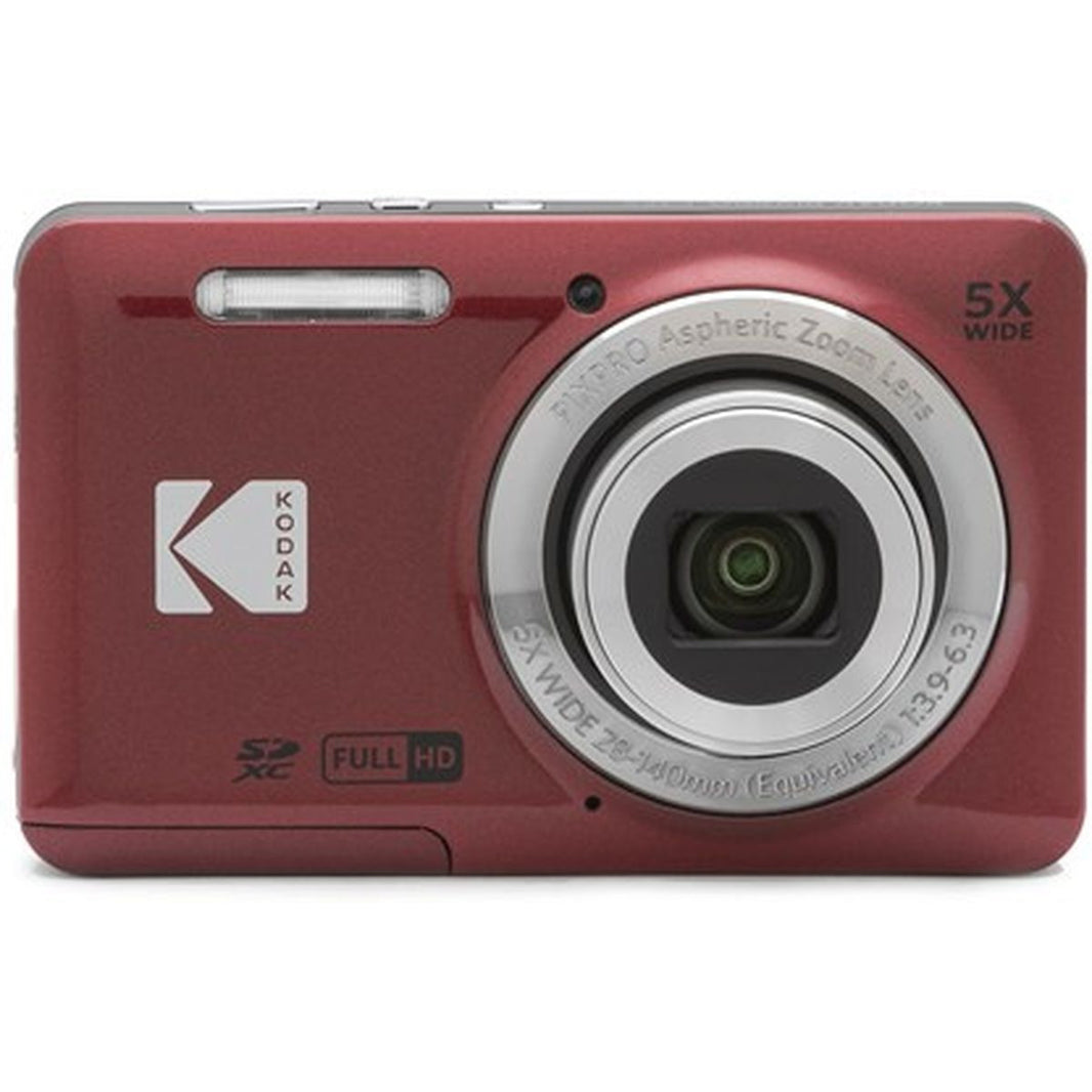 Kodak FZ55 5X Zoom CMOS FHD Li-ion Red