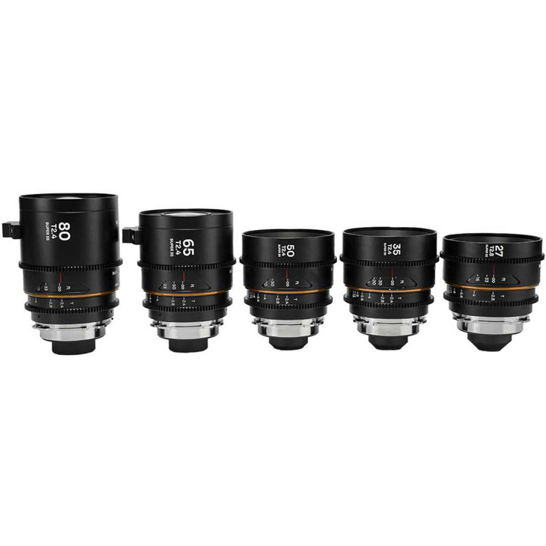 Laowa Nanomorph S35 Bundle (27.35.50.65.80mm) PL-EF (Lao-5LE