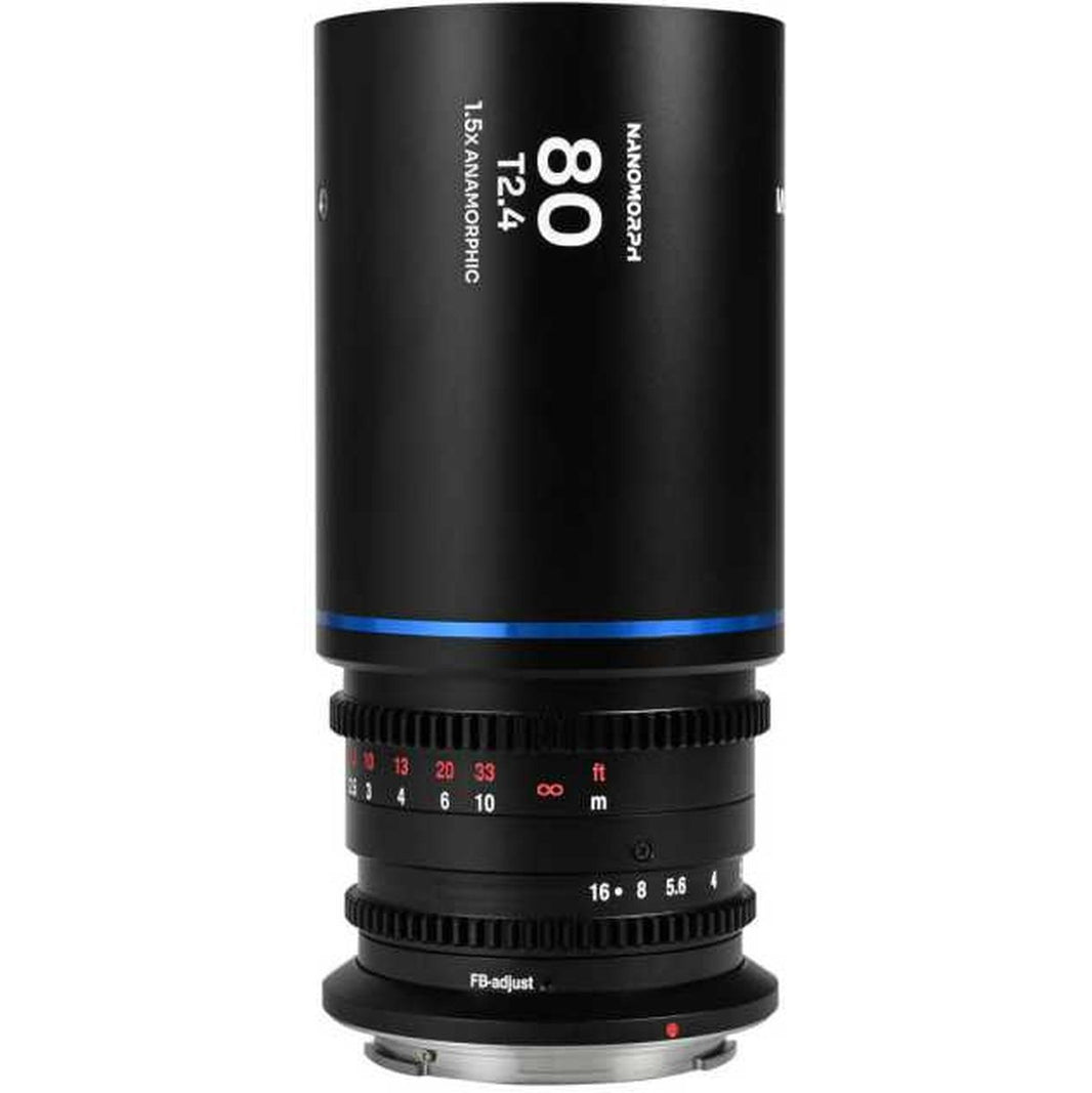 Laowa Nanomorph 80mm T2.4 1.5X S35 (Blue) Canon RF (Lao-80-C