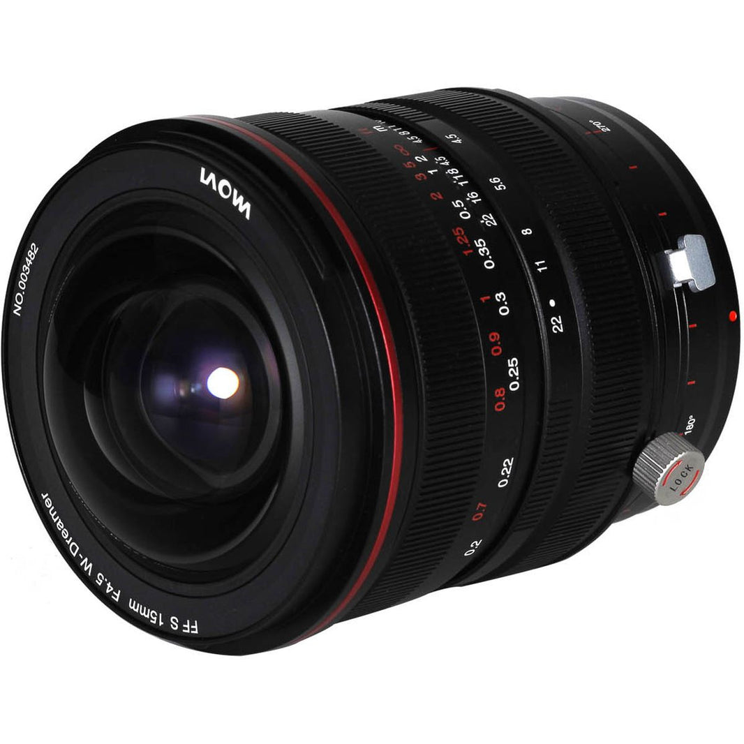 Laowa 15mm f/4.5 R Zero-D Shift Lens Canon EF