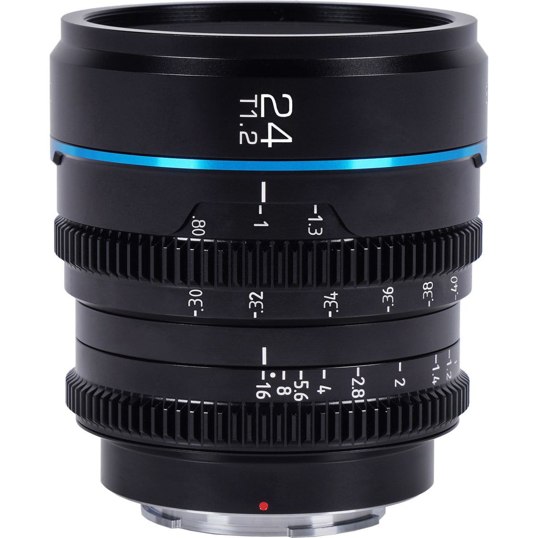 Sirui Nightwalker Series 24mm T1.2 S35 Manual Focus Cine Len