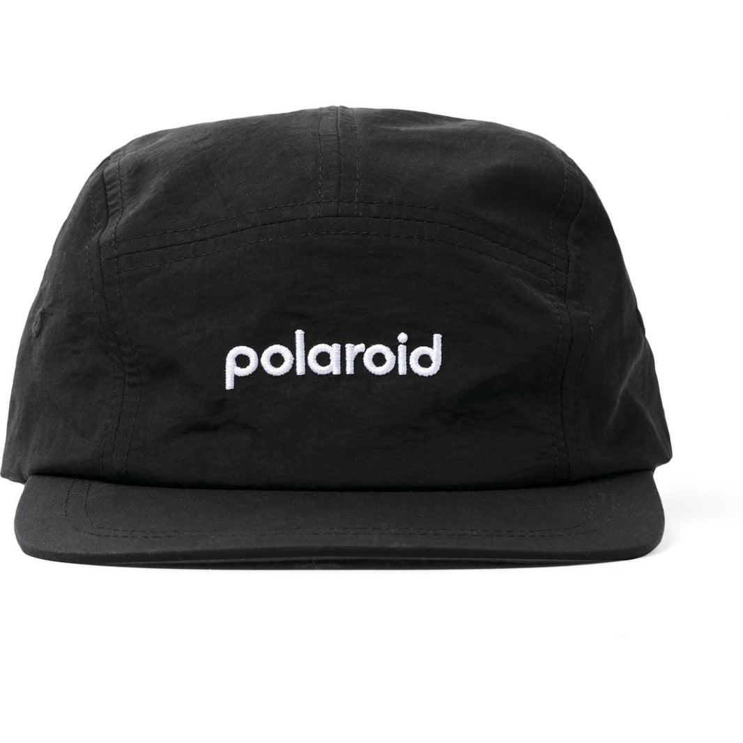 Polaroid 5 Panel Cap - Black