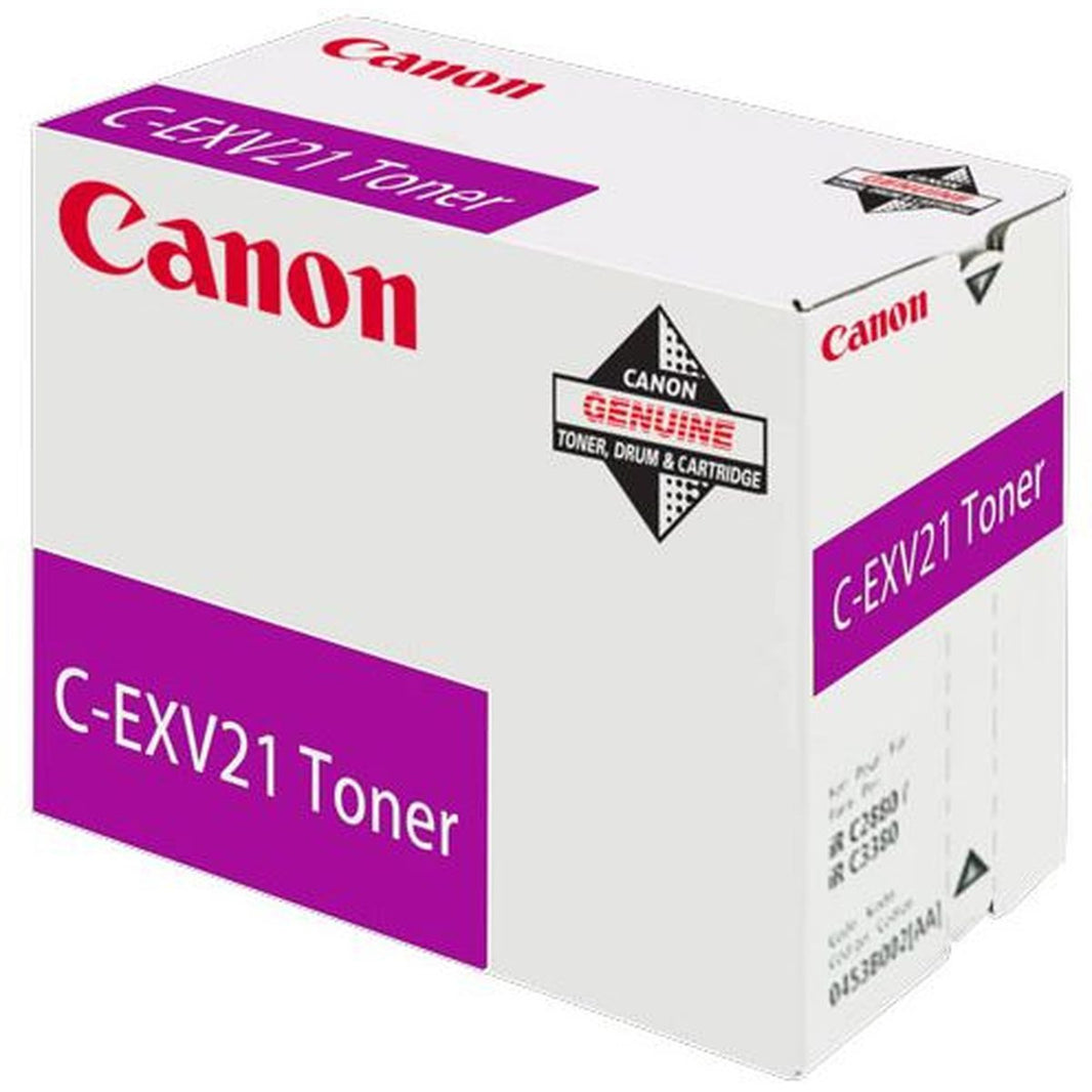 Canon C-EXV 21 Toner Cartridge Magenta Standard Capacity 14.0