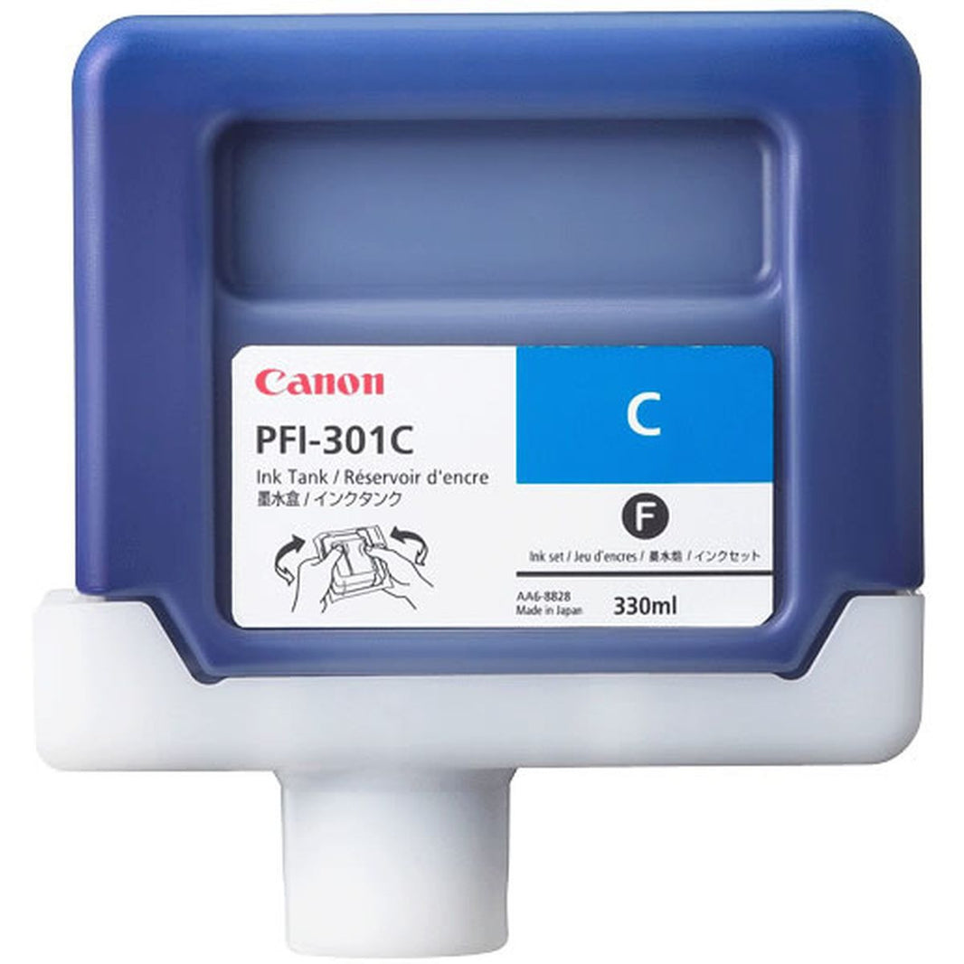 Canon PFI-301C Ink Cartridge Pigment Cyan Standard Capacity