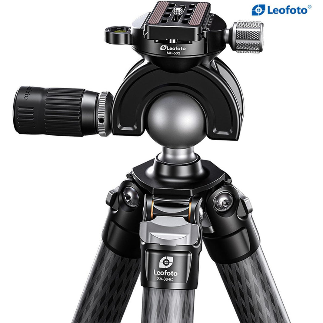 Leofoto SA-364C+MH-50S CNC Tripod Hard Anodize