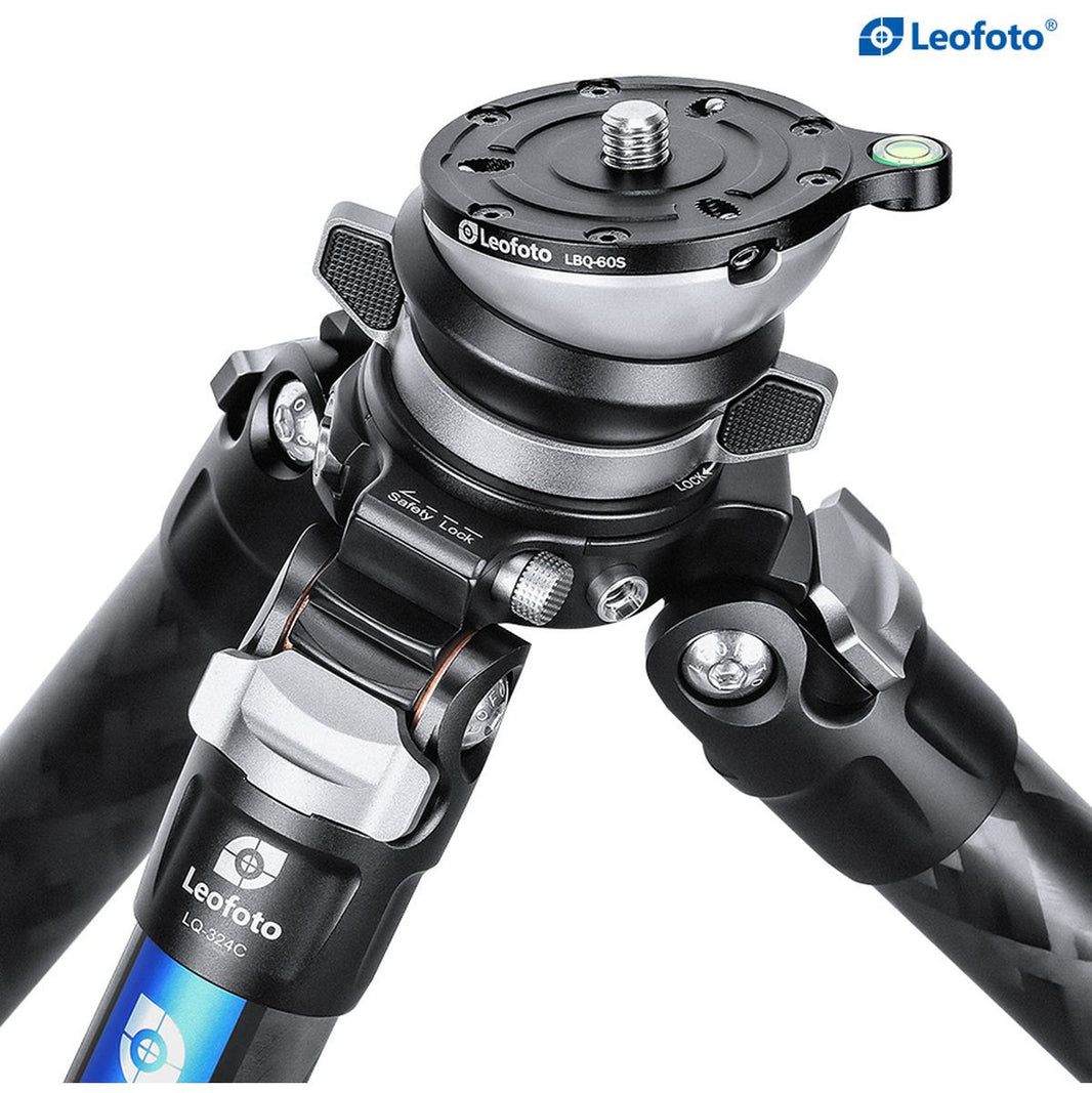 Leofoto LBQ-60S Black Leveling Base