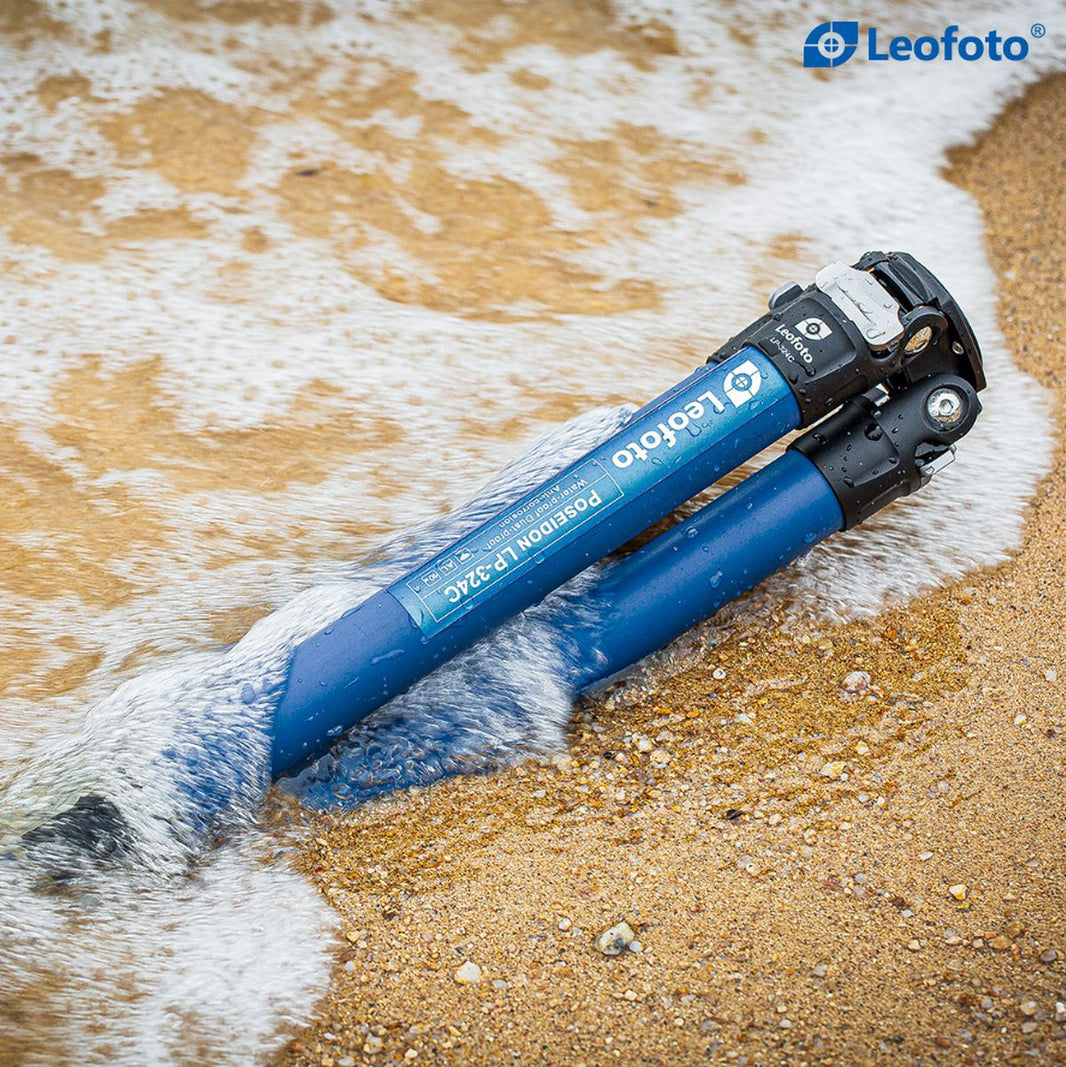 Leofoto LP-324C+LH-40(Blue)kit CNC Tripod Hard Anodize
