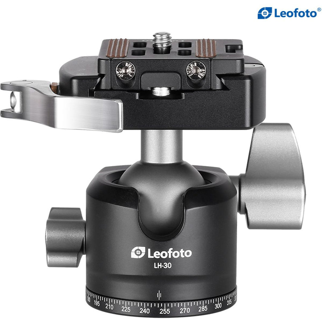 Leofoto 30mm Low Profile Ball Head (w/ Lever Clamp)