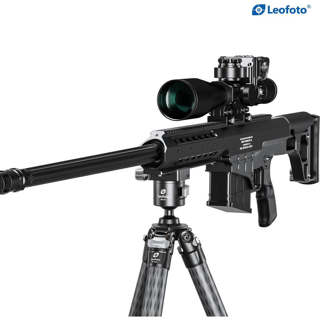 Leofoto SA-324CL+MA-40 CNC Tripod Hard Anodize