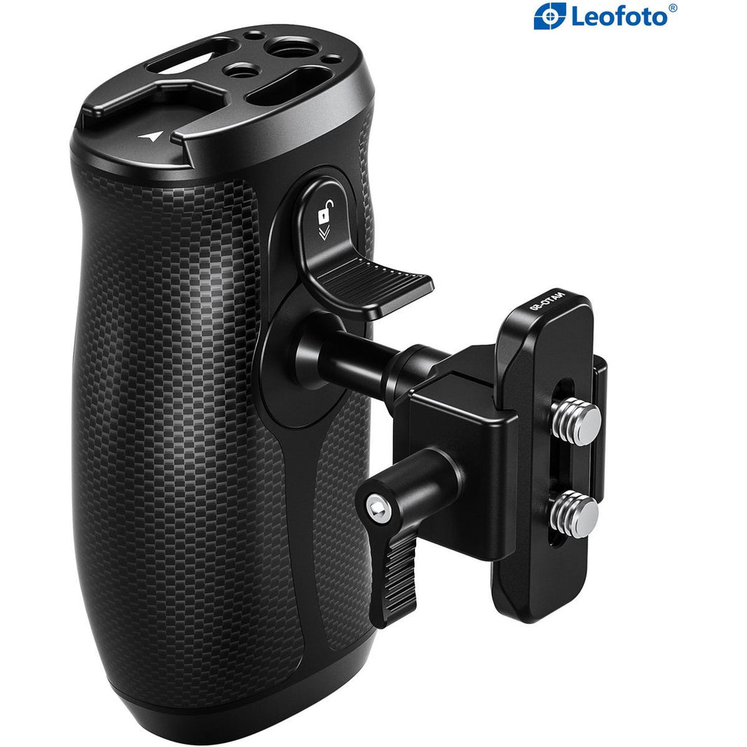 Leofoto Carbon Fiber Side Handle w/ Rail(Left)