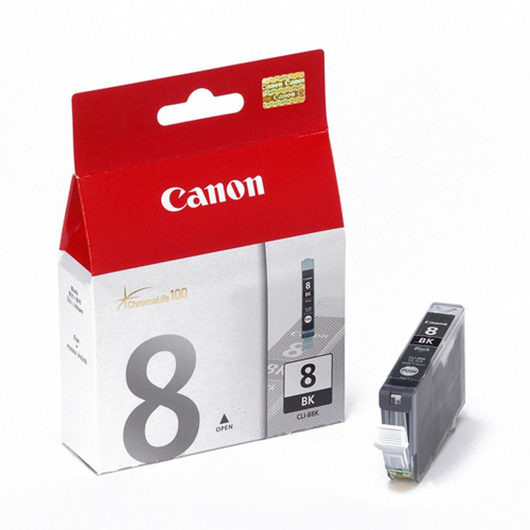 Canon CLI-8BK Ink Cartridge Black Standard Capacity Blister