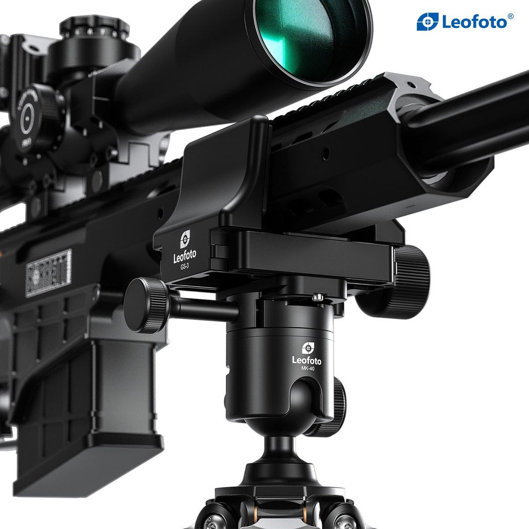 Leofoto SA-324CL+MK-40+GS-3 CNC Tripod Hard Anodize