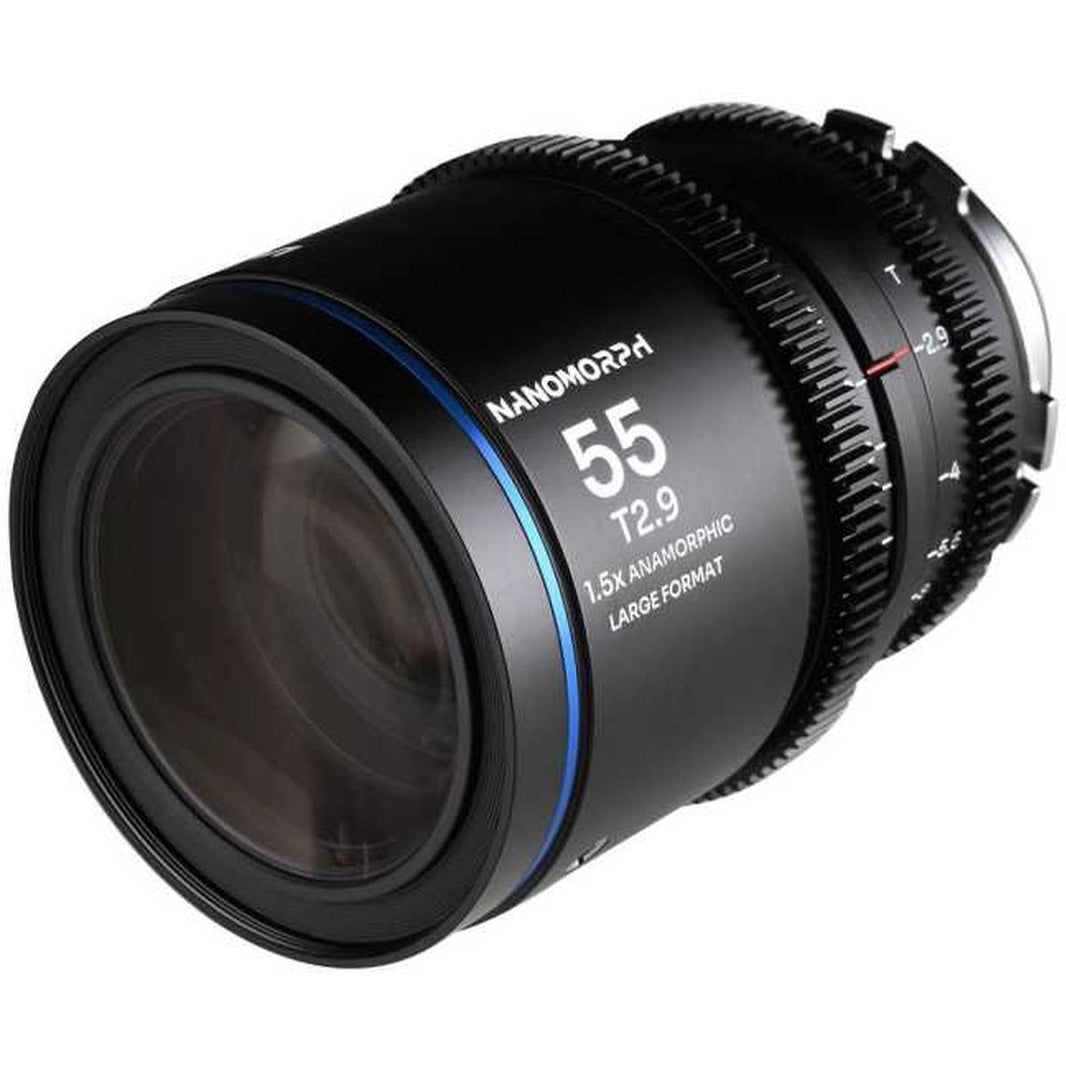 Laowa Nanomorph 55mm T2.9 1.5X LF (Blue) PL/EF (Lao-55-LF-PL-B)