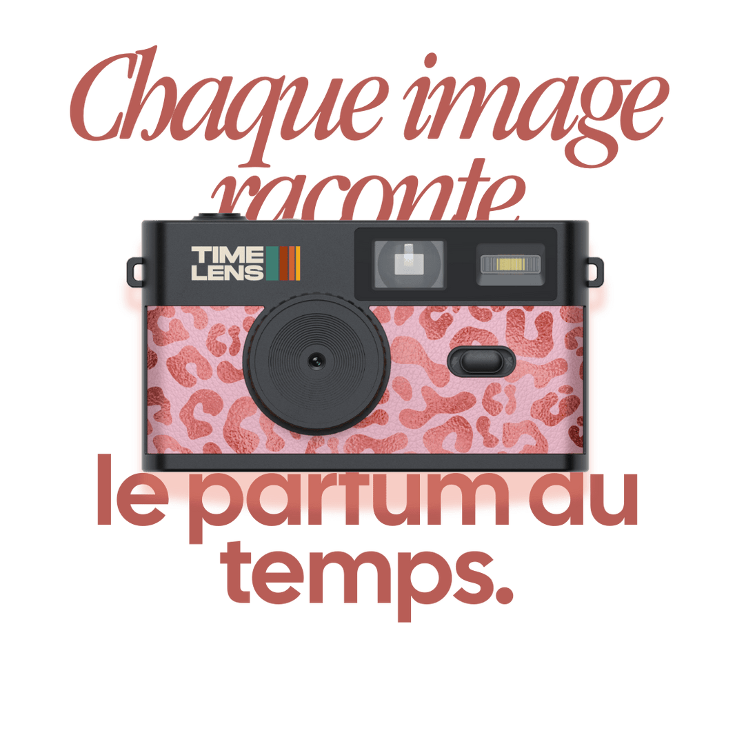TimeLens Camera Pink Leopard