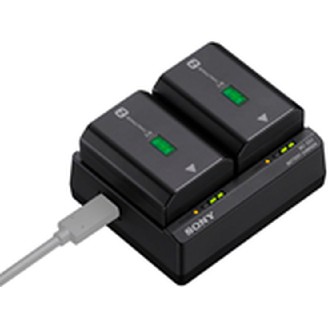 Sony Battery Charger NP-FZ100 high capacity x2 USB