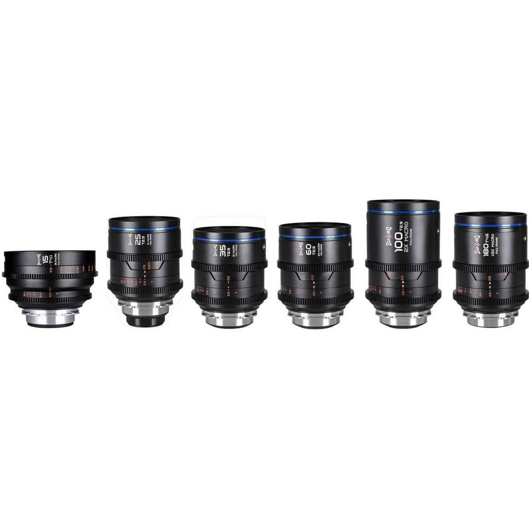 Laowa Sword Cine 6 Lens Bundle (15mm 25mm 35mm 60mm 100mm 180mm) ARRI PL