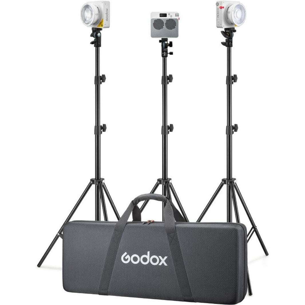Godox ML100BI KIT3 Portable LED Light Kit(Withv Mount Holding Handle)