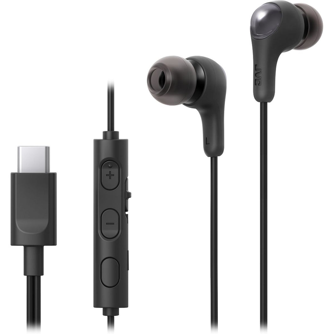 JVC Gumy mic/remote USB-C zwart