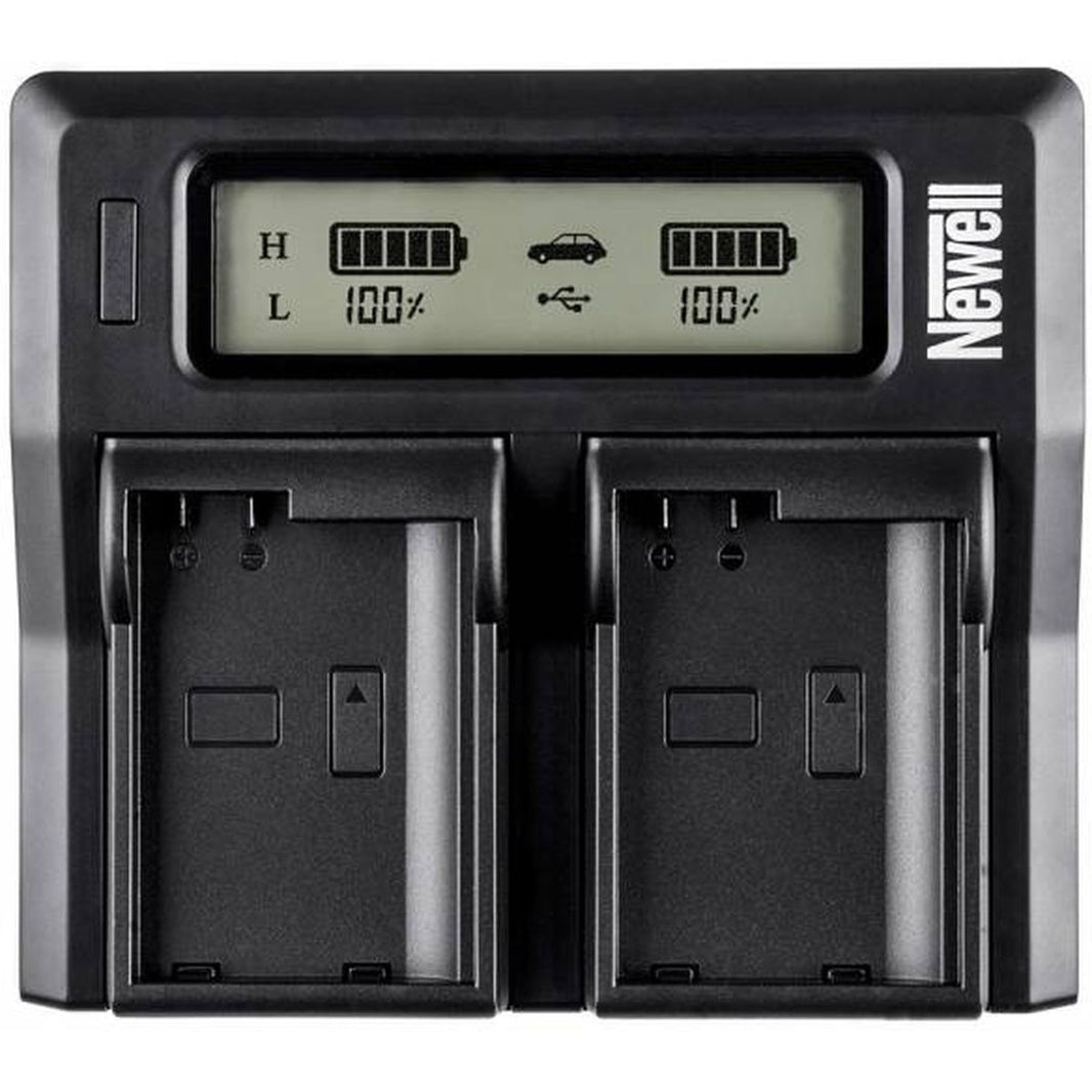 Newell DC-LCD TWO-Channel Charger For NP-FZ100 Batteries
