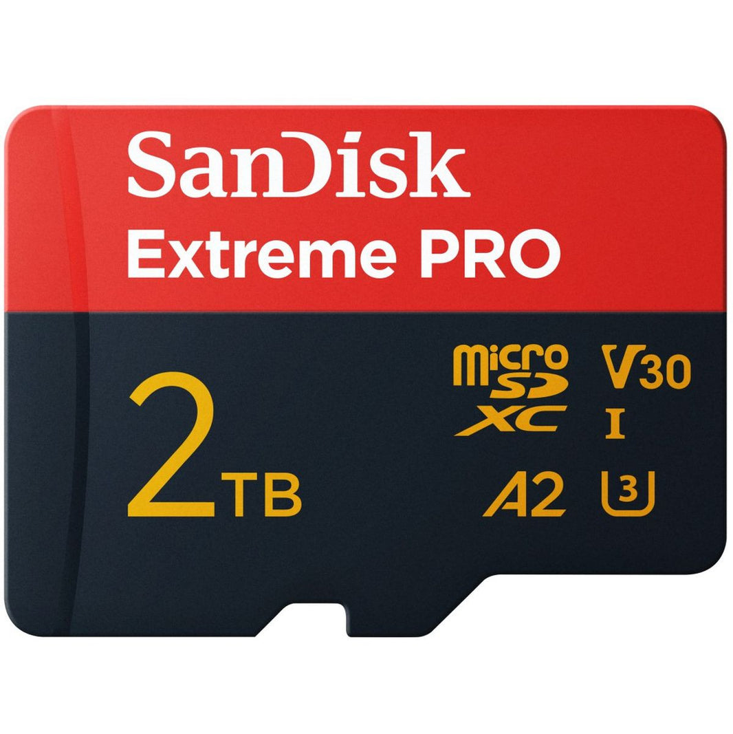 SanDisk Extreme Pro MicroSDXC 2TB UHS-I Card White