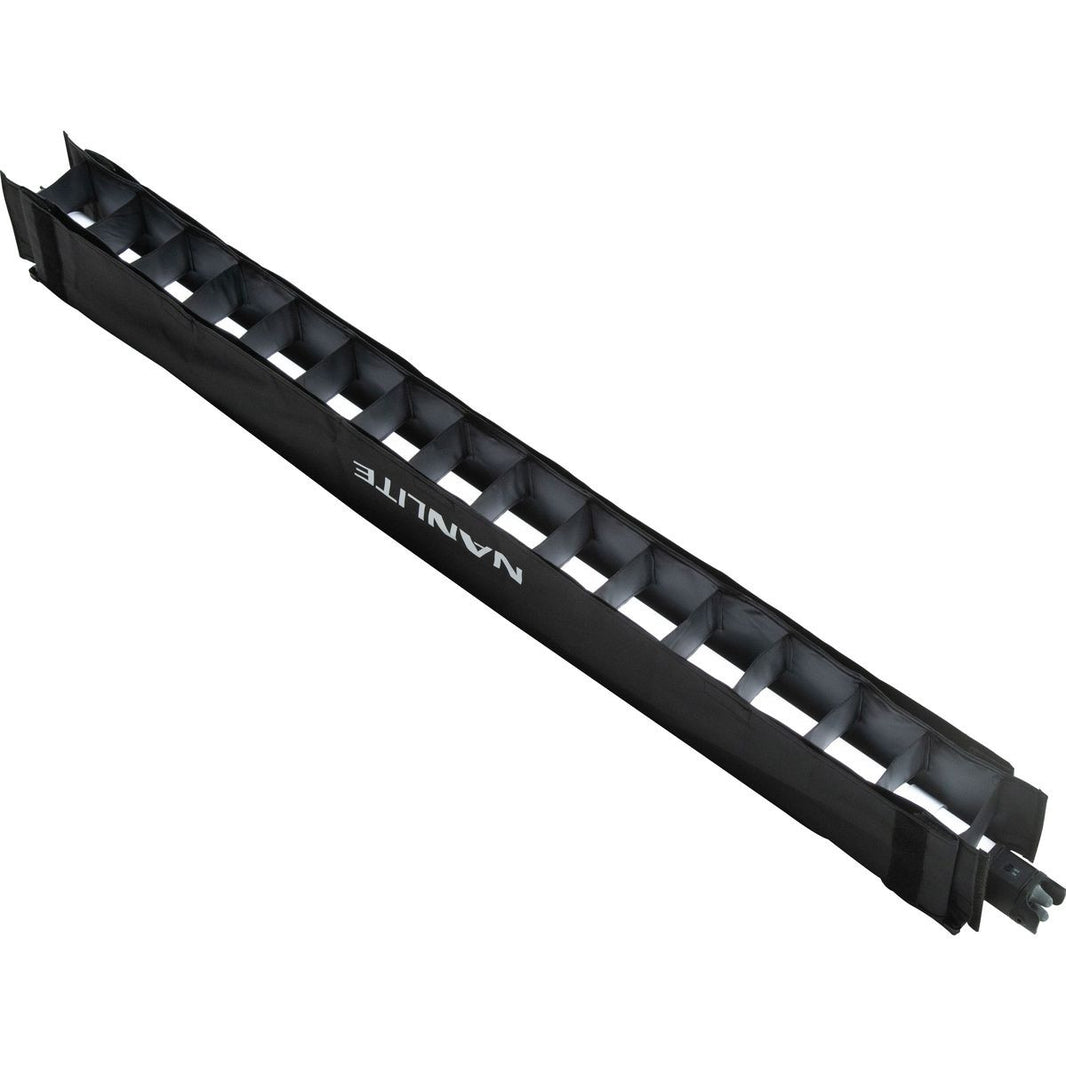 Nanlite Barndoor w/ Eggcrate For Pavotube II 30C