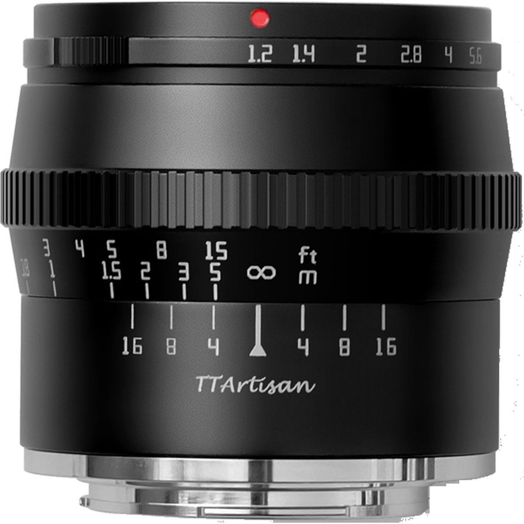 TTArtisan 50mm f/1.2 Sony E-Mount | APS-C Black