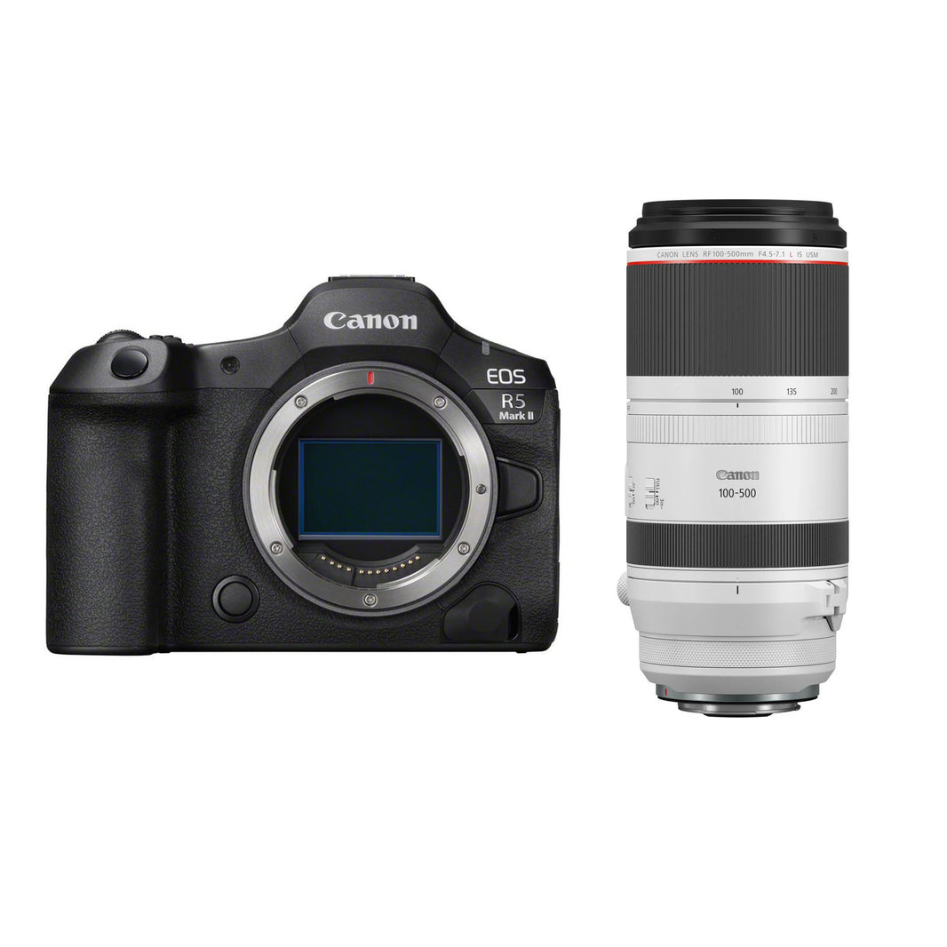 Canon EOS R5 Mark II + RF 100-500mm F4.5-7.1L IS USM