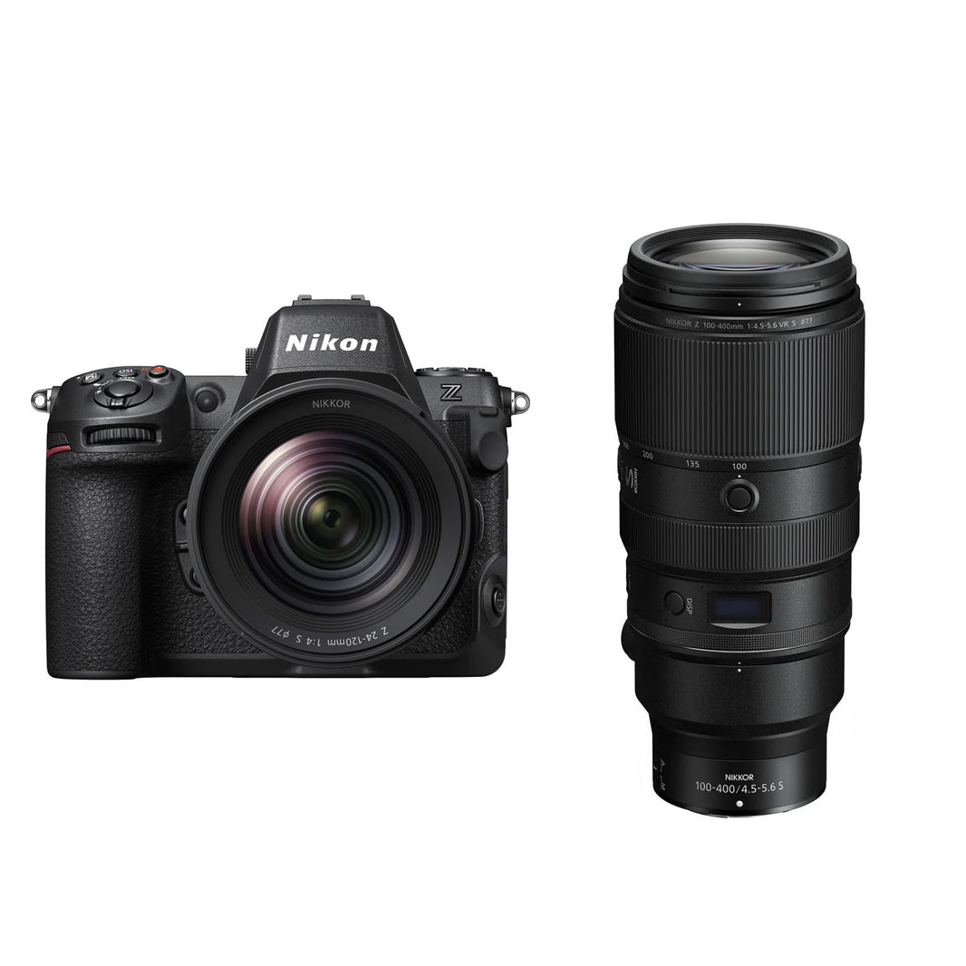 Nikon Z8 + Z 24-120mm f/4 S + Z 100-400mm f/4.5-5.6 VR S