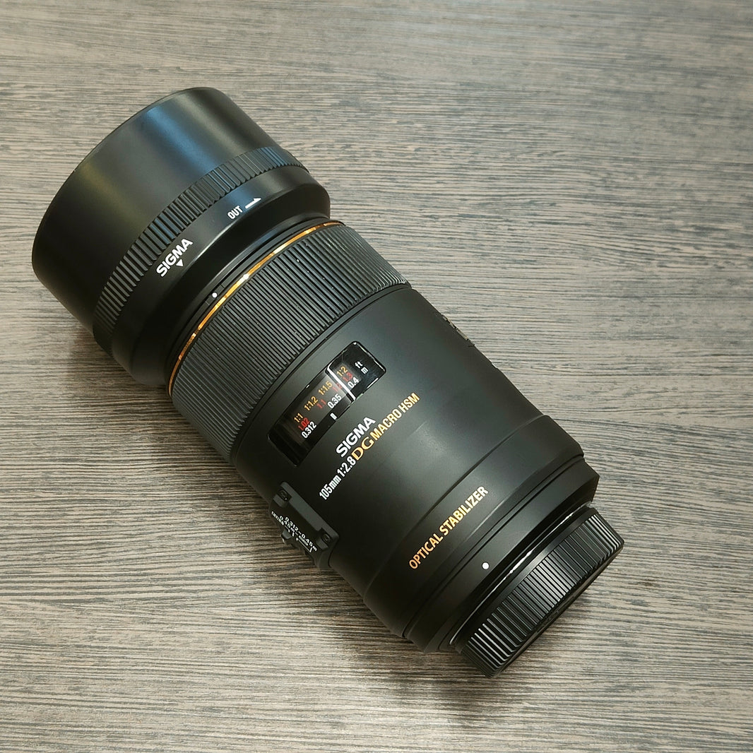 Tweedehands - Sigma 105mm f/2.8 EX DG Macro OS HSM - Nikon