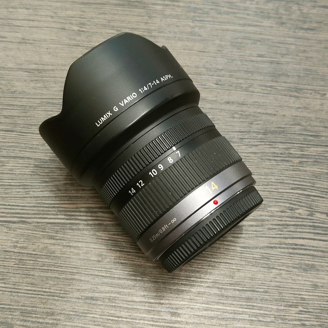 Tweedehands - Panasonic Lumix G Vario 7-14mm f4.0 Aspherical
