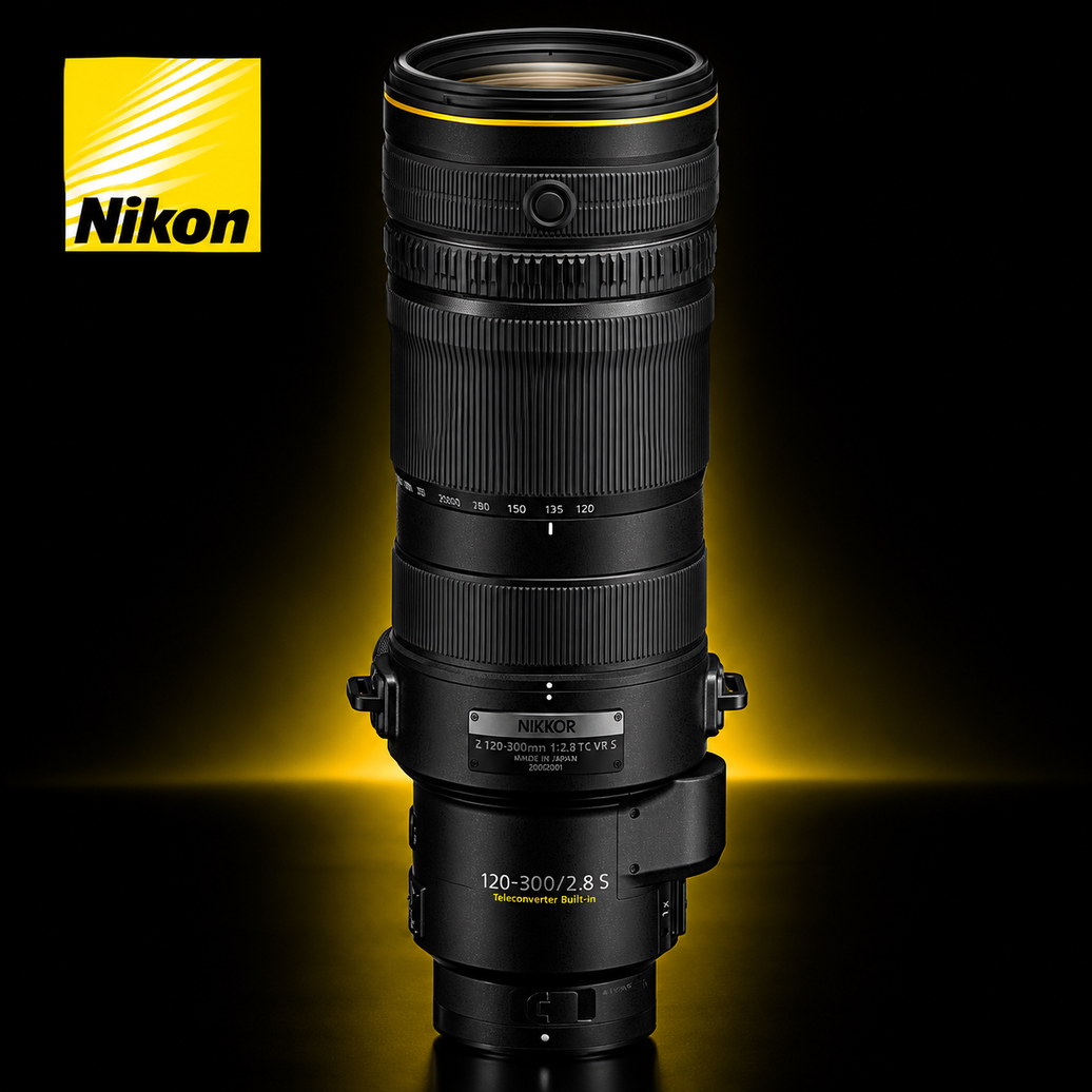 Nikon werkt aan krachtige NIKKOR Z 120-300mm f/2.8 TC VR S telezoom
