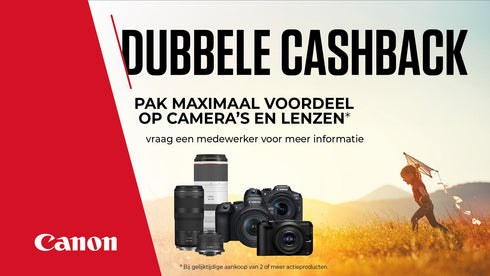 Canon Cashback & Dubbele Cashback