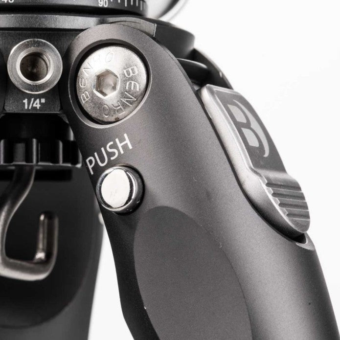 Benro Tortoise Carbon Tripod w/ S4PRO Videokop 34C Leveling Base TTOR34CLVS4PRO