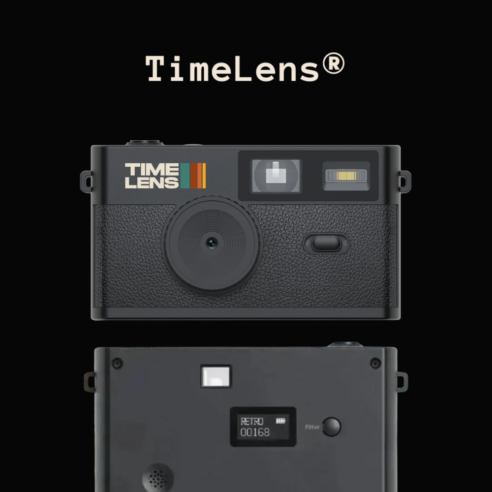 TimeLens Camera Zwart