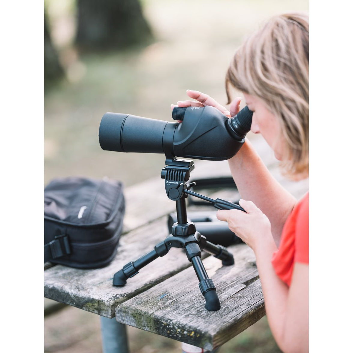 Vanguard Vesta 560 S Spottingscope+tas+statief 15-50X 56mm