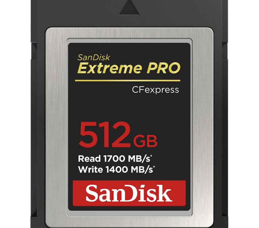 SanDisk CFexpress Extreme Pro 512GB 1700 / 1400MB/s Type B