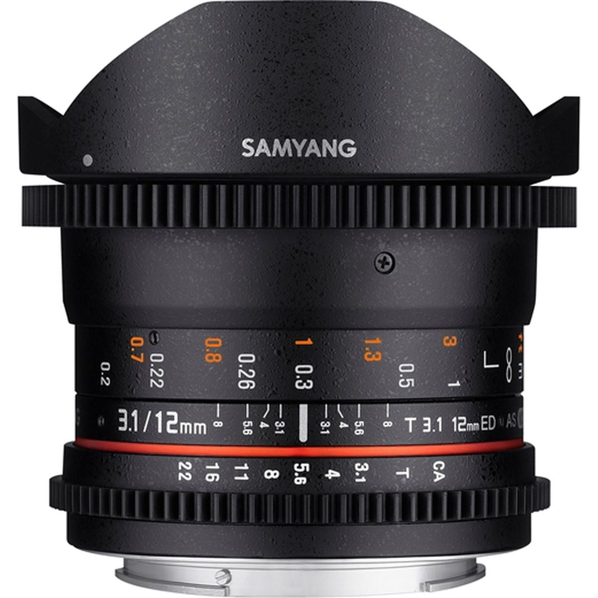 Samyang 12mm T3.1 VDSLR Fisheye Olympus 4/3
