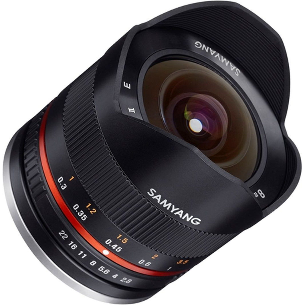 Samyang 8mm f/2.8 Fisheye II Canon M Black