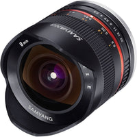 Samyang 8mm f/2.8 Fisheye II Canon M Black