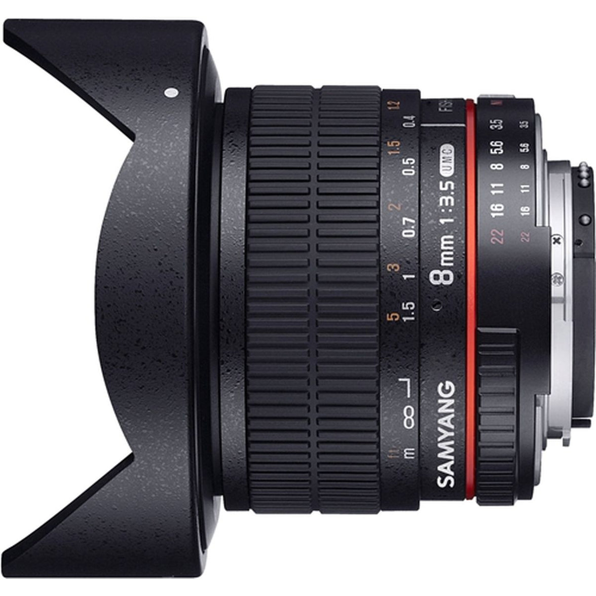Samyang 8mm Fisheye f/3.5 MC Nikon CSII