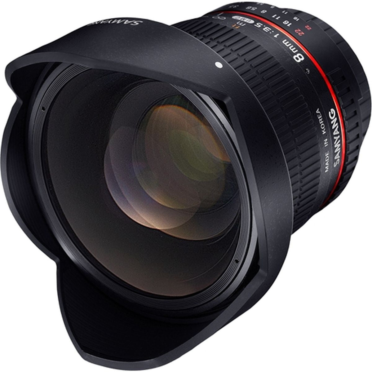 Samyang 8mm Fisheye f/3.5 MC Canon CS-II