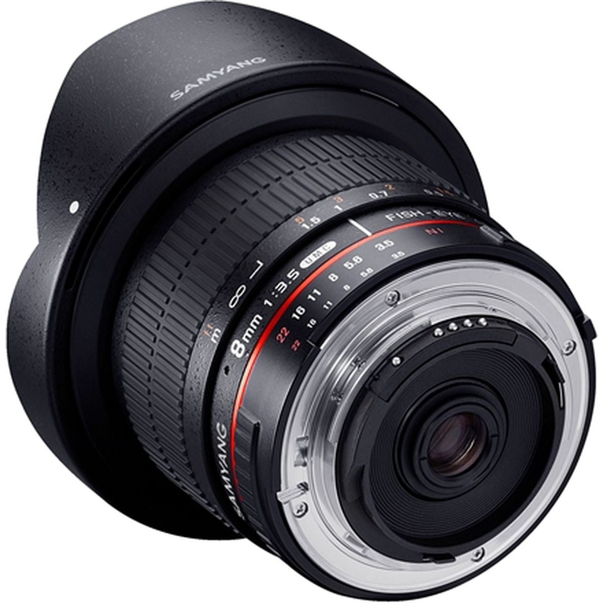 Samyang 8mm Fisheye f/3.5 MC Canon CS-II