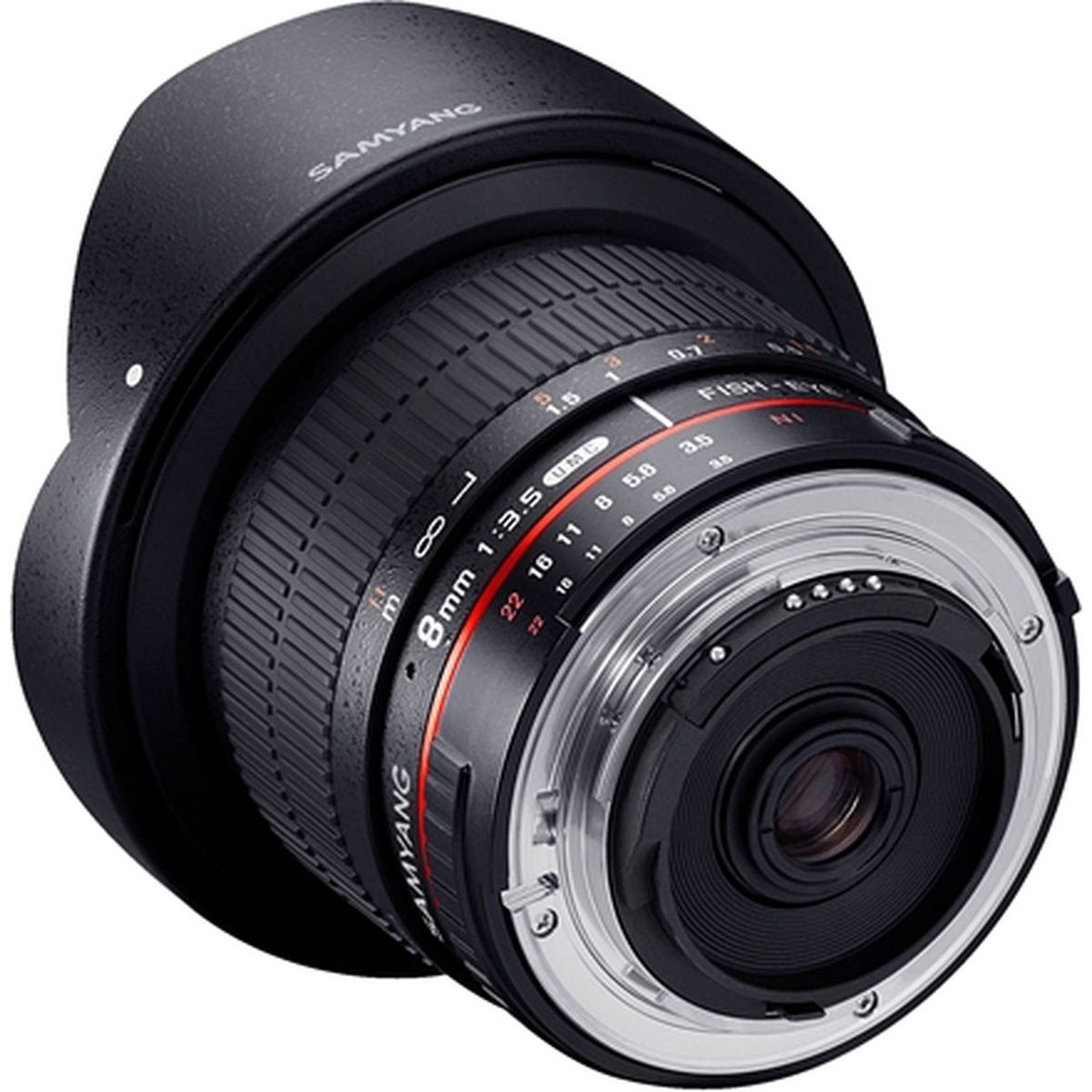 Samyang 8mm Fisheye f/3.5 MC Canon CS-II