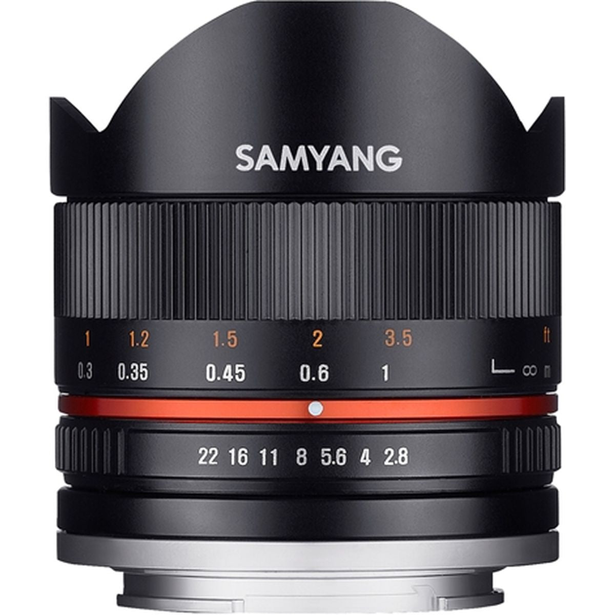 Samyang 8mm Fisheye f/2.8 CS II MC Sony E-System Black