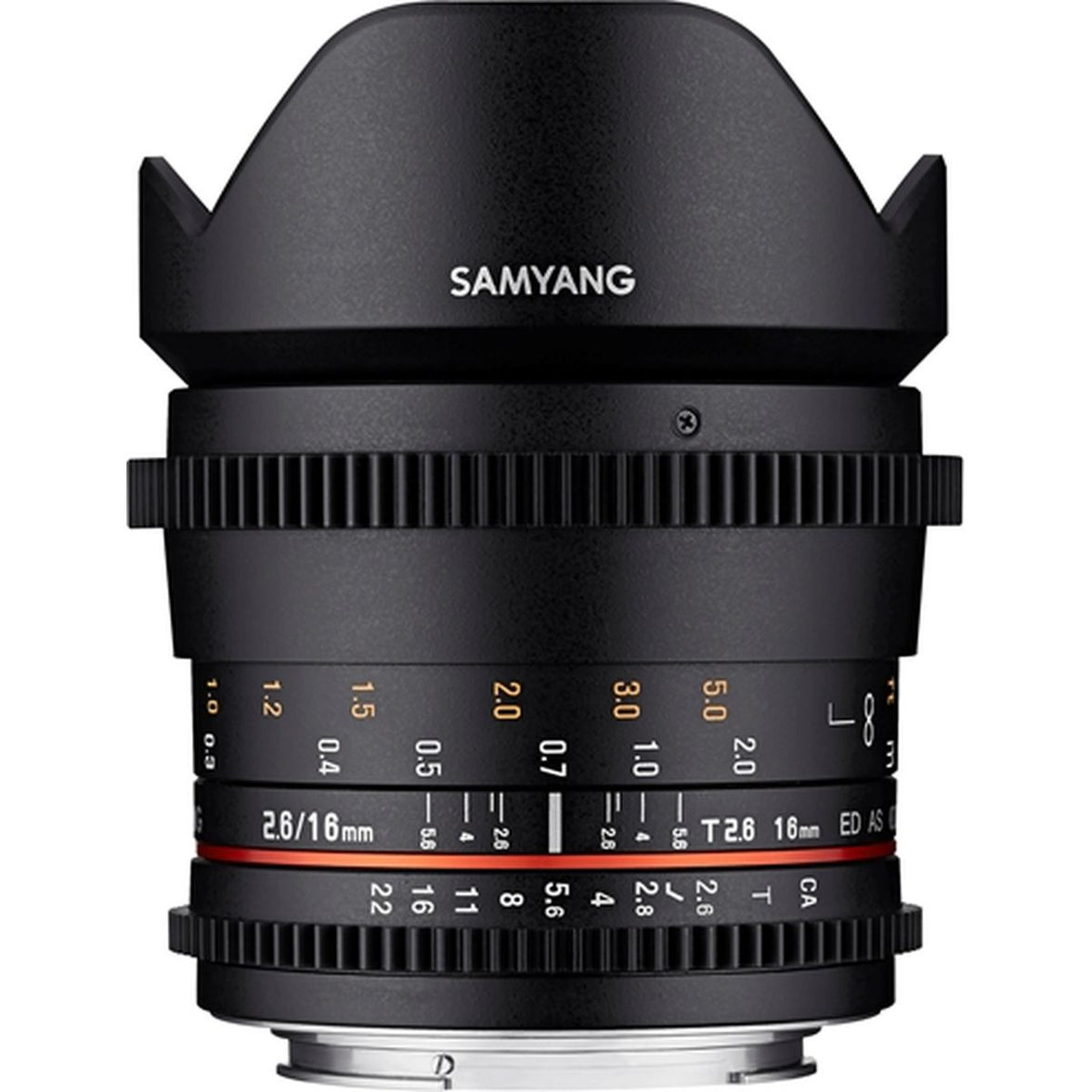Samyang 16mm T2.6 VDSLR ED AS UMC Olympus 4/3